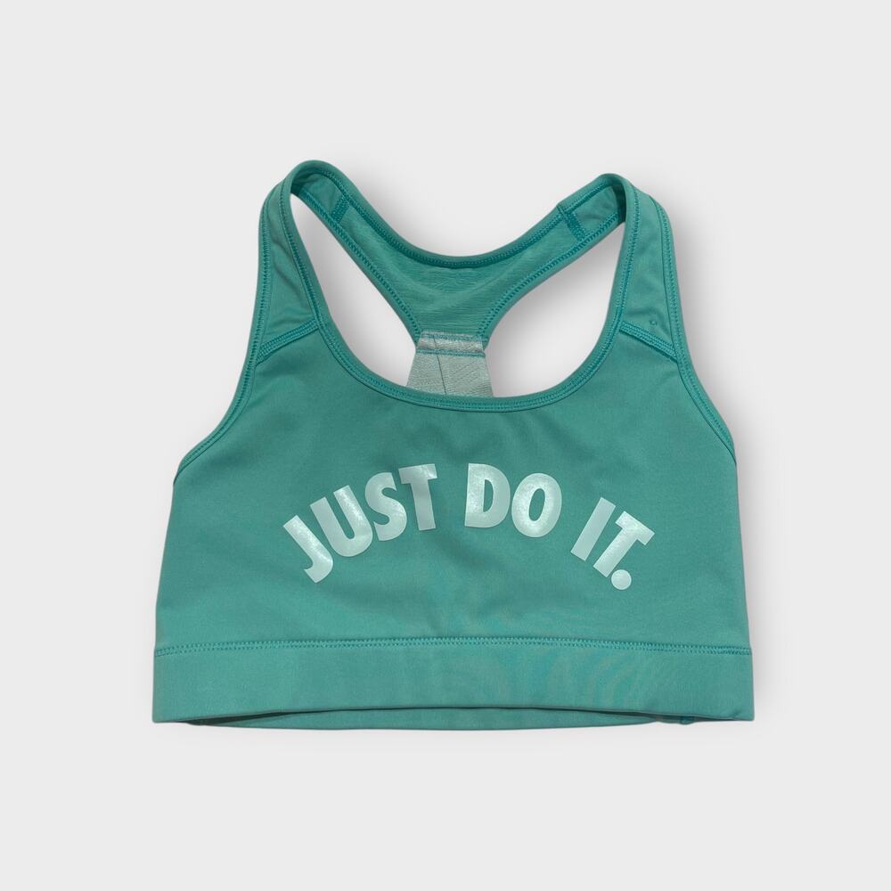 Nike Just Do It Victory Compression Sports Bra – Mint Green | Size S